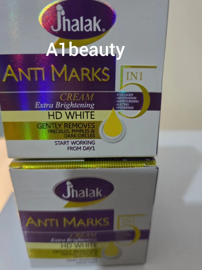 Jhalak Anti Marks Extra Brightening HD White Face Cream 30g - Image 3