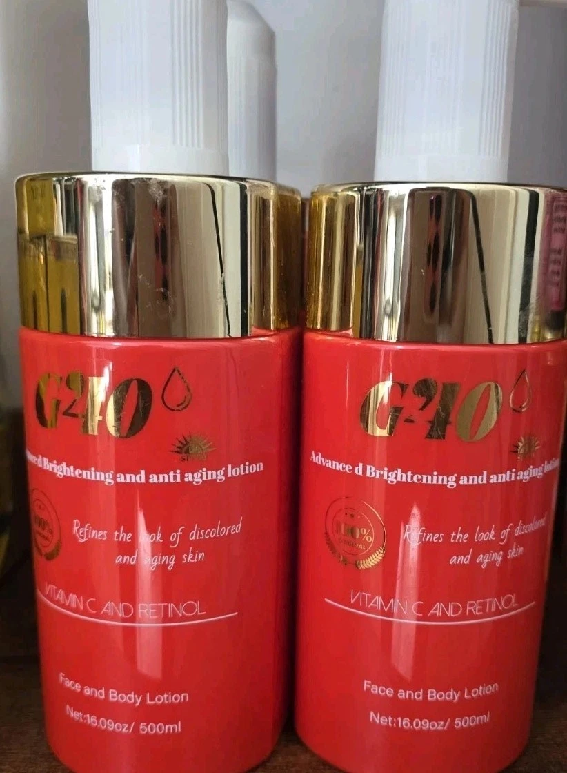 G40 Advanced Brightening And Anti Aging Body Lotion With Vitamin C & Retinol