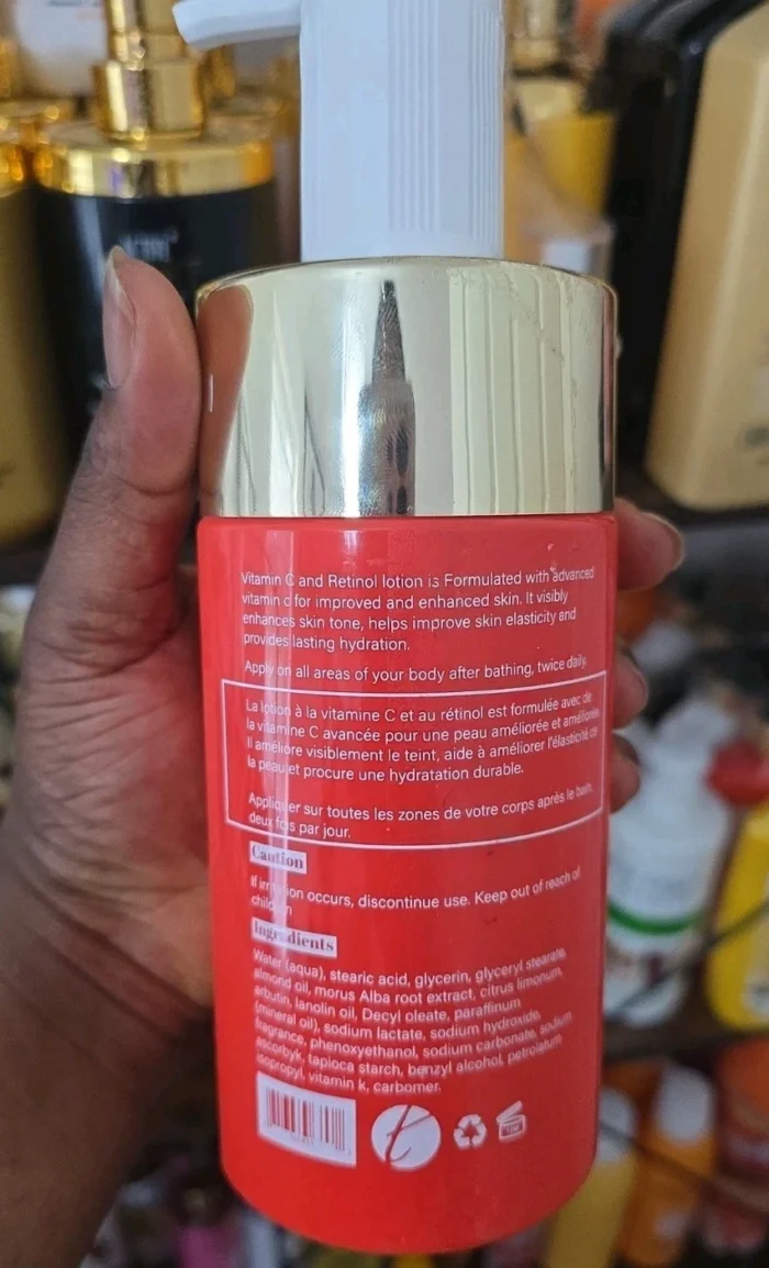 G40 Advanced Brightening And Anti Aging Body Lotion With Vitamin C & Retinol - Image 2