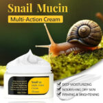 Disaar Snail Mucin Multi Action Cream 92 Snail Filtrate Hyaluronic Acid Deep Moisturizing Brightening Firming Daily Facial Care - Image 2