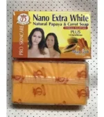 Nano Extra White (Natural Papaya & Carrot) Soap