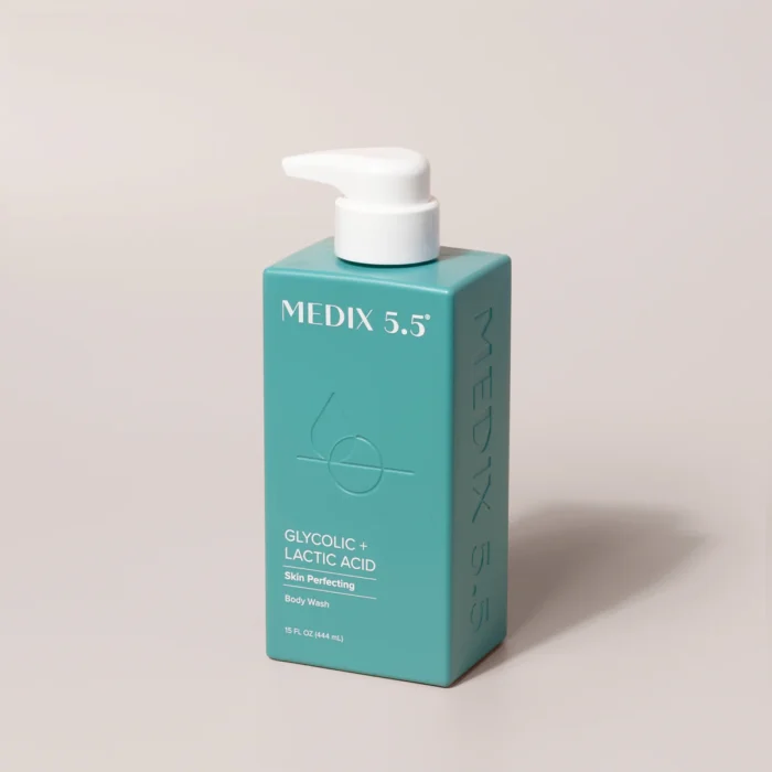 Medix 5.5 Glycolic + Lactic Acid Skin Perfecting Body Wash - Image 1