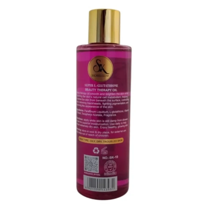 SK Duchess Super L-Glutathione Beauty Therapy Body Oil 300ml - Image 3