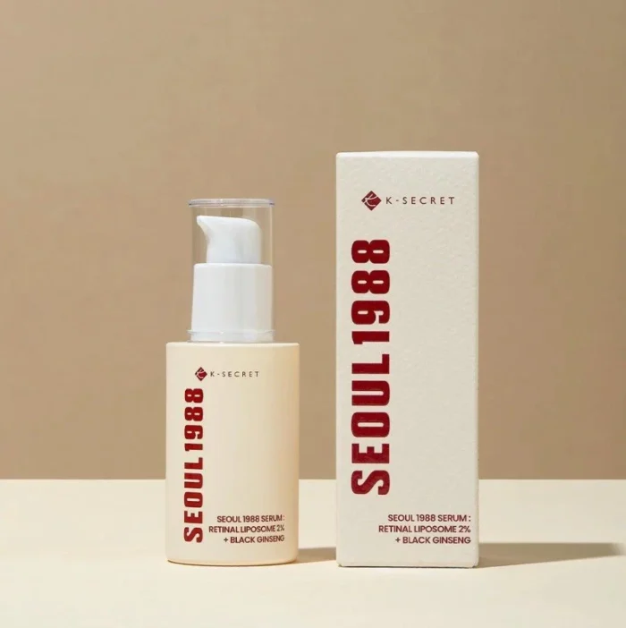 Seoul 1988 Retinol Liposomal 2% Serum + Black Ginseng 30ml - Image 2