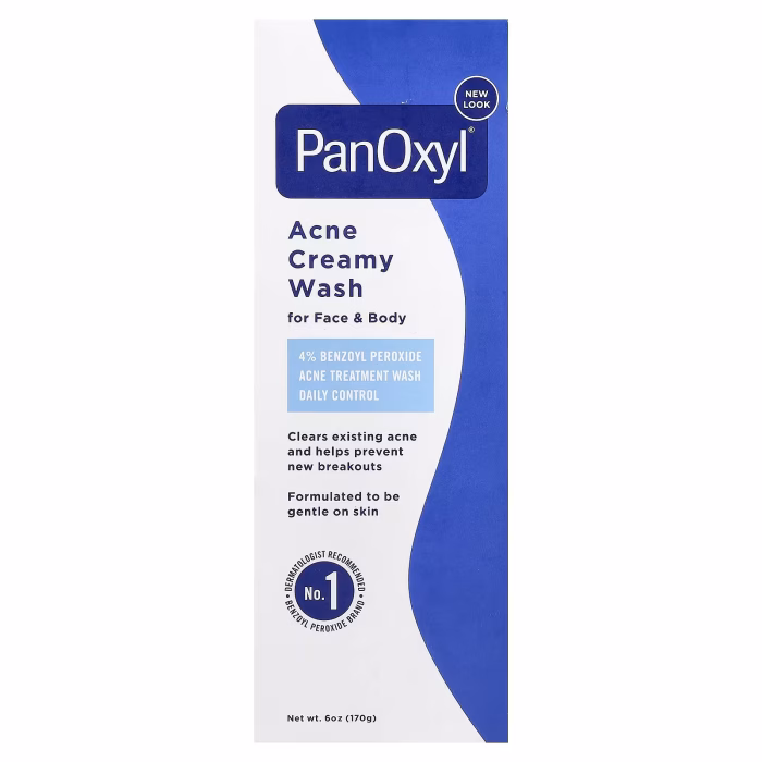PanOxyl, Acne Creamy Wash, For Face & Body , 6 oz (170 g) - Image 2
