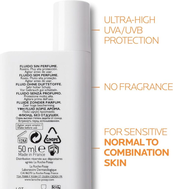 La Roche-Posay Anthelios UVmune 400 Invisible Fluid SPF50+ 50ml - Image 2